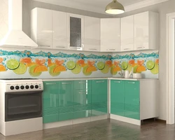 Kitchen wave in the interior