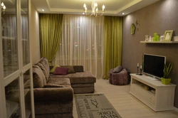 Real photos of living rooms in ordinary people's apartments