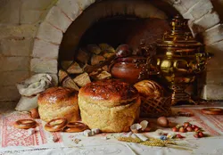 Старая русская кухня фото