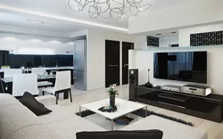 Kitchen design for 3 room apartment
