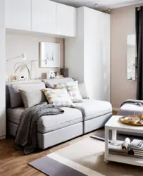 Bedroom room with sofa interior design