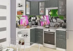 Маҷмӯи ошхона хокистарӣ барои як акс ошхона хурд