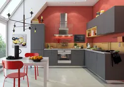 Кухонные гарнитуры серые для маленькой кухни фото