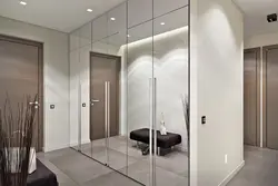 Mirror cabinet in the hallway interior