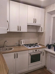 Kitchen Khrushchev in white tone photo