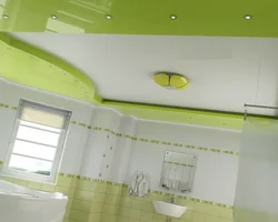 Ceiling bath color photo