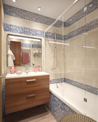 Bathroom in a three-room apartment photo