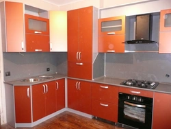 Kitchen with boiler interior design