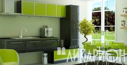 Lime kitchen design