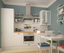 Белая Кухня В Интерьере Какие Стены