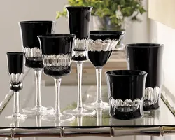 Glasses In The Kitchen Interior
