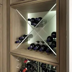 Бокалы в интерьере кухни