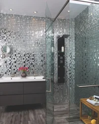 Bath design in silver