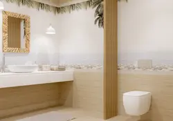 Del Mare tiles in the bathroom interior photo