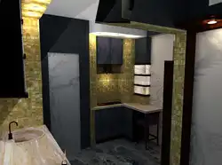 Ас үй дәлізі мен ванна бөлмесінің дизайны