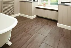 Bathroom floor laminate photo