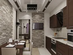 Kitchen interior hallway bedroom