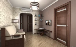 Kitchen interior hallway bedroom