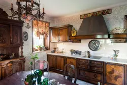 Antique kitchen design photo