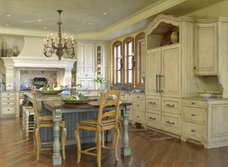 Antique kitchen design photo