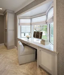 Countertops in the bedroom interior