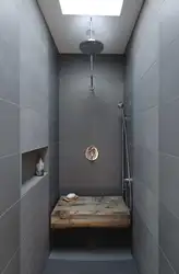 Design of shower and toilet in the apartment