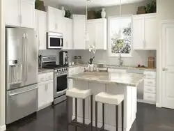 C-Shaped Kitchen Layout Photo