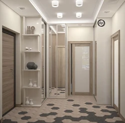 Hallway design photo in apartment 9