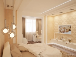 Cream bedroom interior photo