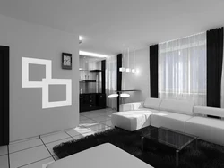 Photo of living room interior profile