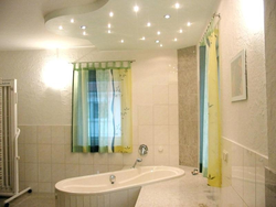 Photo of all the drywall in the bathroom