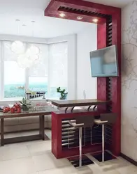 Design kitchen connected