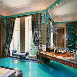 Rich bathroom in the house photo