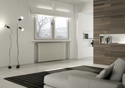 Radiator design in the living room