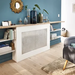 Qonaq otağında radiator dizaynı