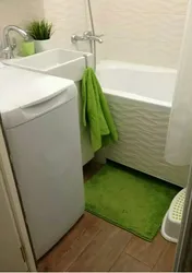 Bath In A Small Family Photo