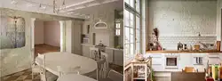 Кухня шпакляванне сцен фота