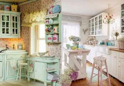 Chic style in the kitchen interior