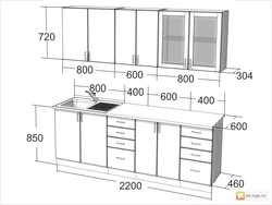 Kitchens 220 cm photo