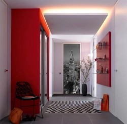 Interior color hallway