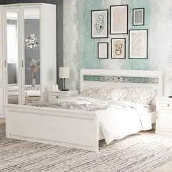 İnteryerdə Bellagio yataq otağı