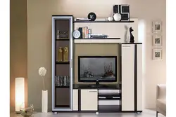 Mini TV walls for small apartments photo