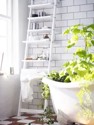 Bathroom staircase photo