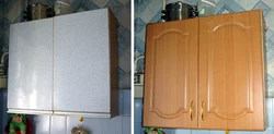 Renovation of kitchen facades photo