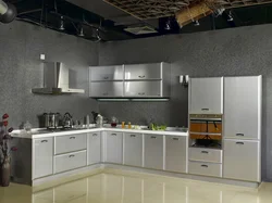 Silver Kitchen Design
