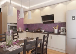 Kitchen interior sq m