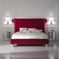 Photo of upholstered furniture for the bedroom