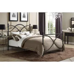 Metal beds for bedroom photo