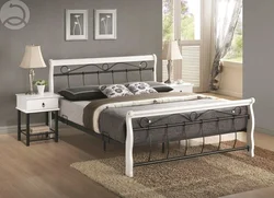 Metal beds for bedroom photo