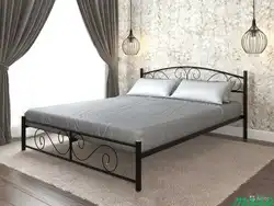 Металлические кровати для спальни фото